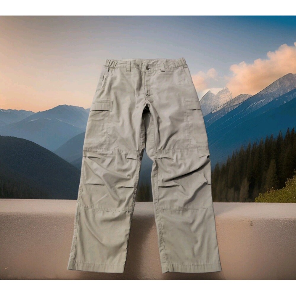 VERTX TACTICAL DESERT TAN CARGO PANTS MENS 34x32(34X30) VTX8000 RIPSTOP PANTS.
